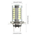 H7 33 LED SMD Super Bright Headlight Bulb