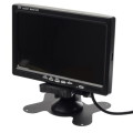 7" TFT/LED Hi-Res Display Monitor - Screen Monitor For Reversing Rearview Camera