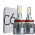 C6 LED Headlight Kit H8/H9/H11 - 2cord LED Head Light Kit ( Wholesale / Stock )