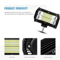 72w 24 LED Tri-Row LED BAr Light