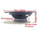 Speaker - 60W Mid-range Speaker - 13cm 60W PP Cone Car Speaker fits most OEM locations