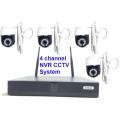 4CH IP camera PT NVR Camera Kit - PT Camera System - IP Wireless 360 PT Panoramic NVR Camera Set