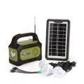Solar Light Kit - GD-8073 Outdoor Solar Lighting System - 3 Bulb GD-8073 LED Solar Light Kit