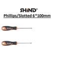 Shind Phillips/Slotted Head Screwdriver 6*100mm