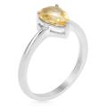 0.96ct Natural Citrine Ring in 925 Sterling Silver