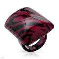 Two Tone Resin Dress Ring- Size 9