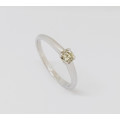 0.28ct Diamond Solitaire ring in 9K White Gold