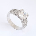 CZ Cluster Ring- Size 8