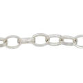 8mm Rolo 55cm Chain in 925 Sterling Silver