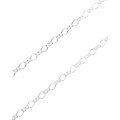925 Sterling Silver 50cm Figaro Necklace