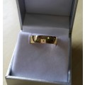9ct Yellow Gold 5.4mm Band- Size 9
