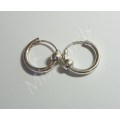 925 Sterling Silver Sleepers With Ball