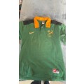 SA u/19 rugby player issue jersey (nr 21 on back)