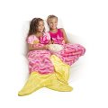 Snuggie Tails Mermaid Blanket For Kids Girls PINK