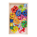 High Quality Wooden Learn Maths Numbers Counting Fun Toys Kids Toddlers