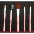 You Are Very Beautiful Premium Makeup Tools PINK Rose 5 pc Brush Set Beauty Fashion
