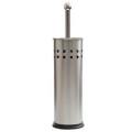 Brand New Stainless Steel Toilet Brush and Holder- ROUND