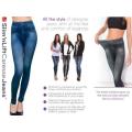 NEW Slim N Lift Caresse Jeans Skinny Slimming Body Shaper Jeggings Shapewear Tights L/XL