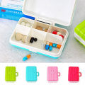 Cute Suitcase Storage Box Travel Tablets Pills Snacks Earrings Organizer Case