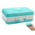 Cute Suitcase Storage Box Travel Tablets Pills Snacks Earrings Organizer Case