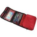 Portable First Aid Kit in Red Carry Pouch for Home Car Office Travel