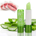 Set of 2 Aloe Vera Color Changing Lipsticks 99% Soothing Moisture Lip Balms