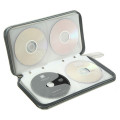 NEW 80 Disc CD DVD Disc Holder Case Storage Organizer Bag 2 Colors Pink or Brown