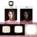 Popular Mini 16 LED Flash Fill Light Selfie Night Photo For Smartphone iPhone Black