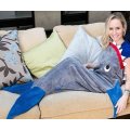 Shark Blanket One size fits all kids and most Adults! 142cm long