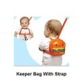 Keeper Bag with Strap Happy Burger Backpack Toddler Safety Harness