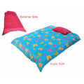 Kids Reversible Butterfly And Polka Dotted Design Single Comforter