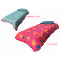 Kids Reversible Butterfly And Polka Dotted Design Single Comforter