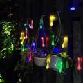 20 LED 5 meter Solar Raindrop Icicle Strip Fairy Light