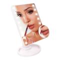 LED Cosmetic Mirror Touch Sensitive Light Control w/ Make up