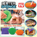 **Black Friday Deal**  3 Pcs Sponge Antibacterial Kitchen Cleaner Heat Resistant Silicone