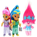 Soft Plush Toy Choose from Shimmer, Shine or Pink Troll