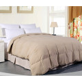 100% Duck Feather Duvet with Two Pillow Cases - Beige