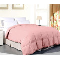 100% Duck Feather Duvet with Two Pillow Cases - Light Pink or Peach