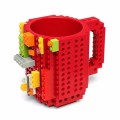 Creative BPA Free Build-on Brick Building Blocks Coffee Cup