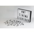 LED Cinematic A4 Lightbox with 96 Cards(Numbers, Alphabets & Symbols)