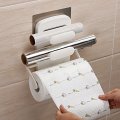 Preservative Film Rack Kitchen Toilet Film Bag Paper Towel Wall Mounted Rack