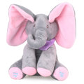 Plush Toy peek-a-boo Musical Talking & Singing Stuffed Elephant Toy