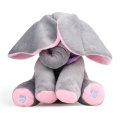 Plush Toy peek-a-boo Musical Talking & Singing Stuffed Elephant Toy (10 Elephant Toys)