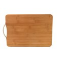 Black Friday: Rectangular Chopping Board with Stainless Steel Handle