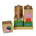 Peppa Pig Wooden Stacking Puzzles