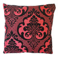 Set of 6 Pillow Floral Art Cushion Sofa Home Decoration Scatter Cushion - Red and Black