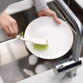 **Black Friday Deal** Sink Tidy Set Kitchen Utensils/Plates Cleaning Brush with Sponge Holder