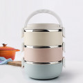 Triple Layer Stainless Steel Lunch Box