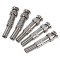5pcs Solder Less Twist Spring BNC Male Connector Jack for Coaxial RG59 CCTV Camera