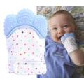 Baby Mitts Teething Mitten Silicone Glove Gum Self Soothing Pain Relief